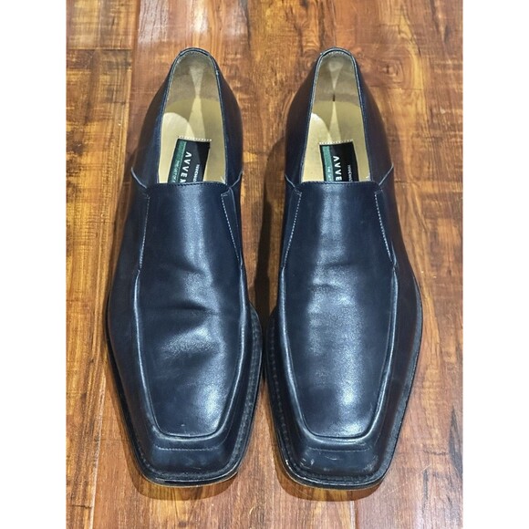 Avventura Handmade Black Leather Made in Spain Slip-On Loafers Shoes Men’s 9.5 main image 13